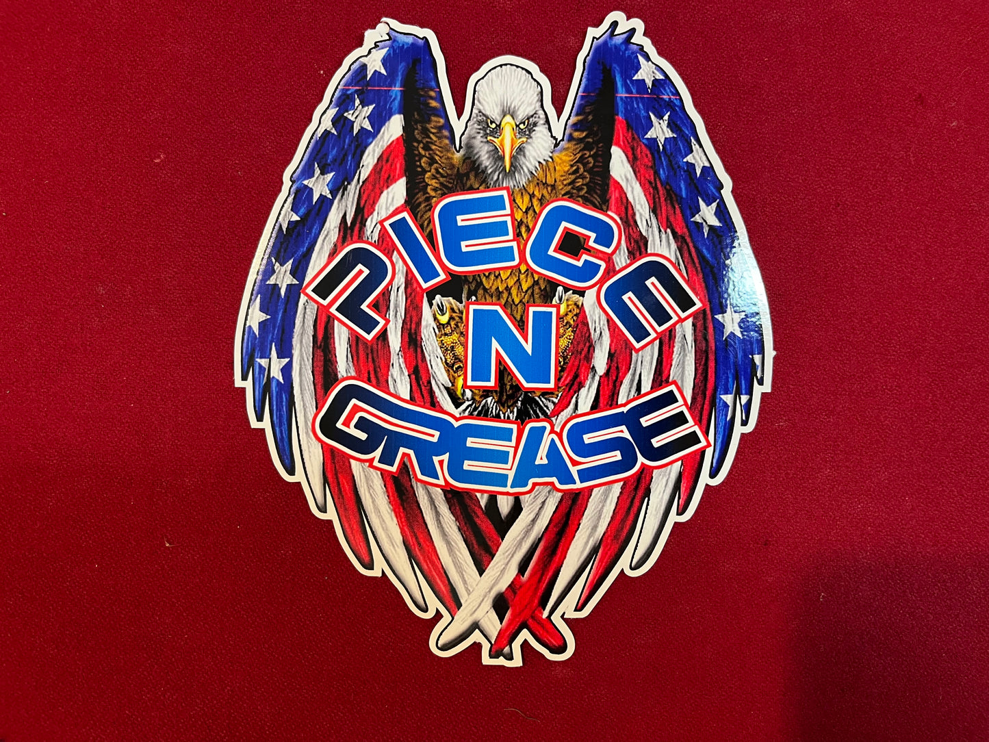 Large Patriotic P&G sticker